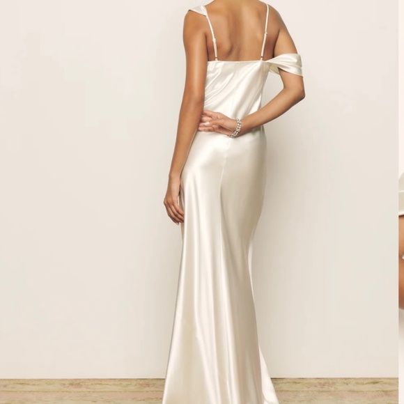 Reformation silk wedding dress - Picture 3 of 5